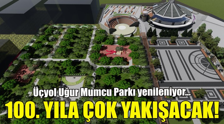 Karabağlar Belediyesi, Üçyol Uğur Mumcu Parkı nı yeniliyor!