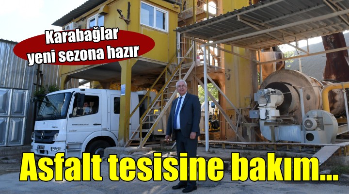 Karabağlar Belediyesi asfaltlama sezonuna hazır