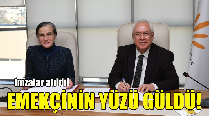 Karabağlar Belediyesi nde zam sevinci!