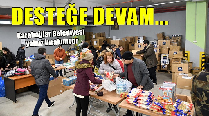 Karabağlar Belediyesi nden çok boyutlu destek...