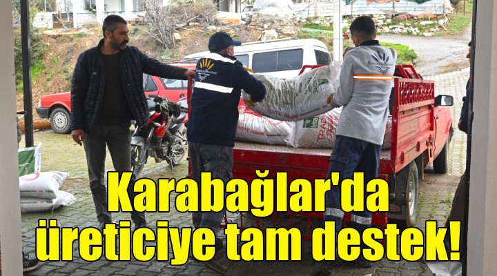 Karabağlar Belediyesi nden üreticiye kesintisiz destek!