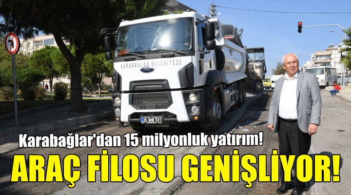 Karabağlar Belediyesi nin araç filosu genişliyor!