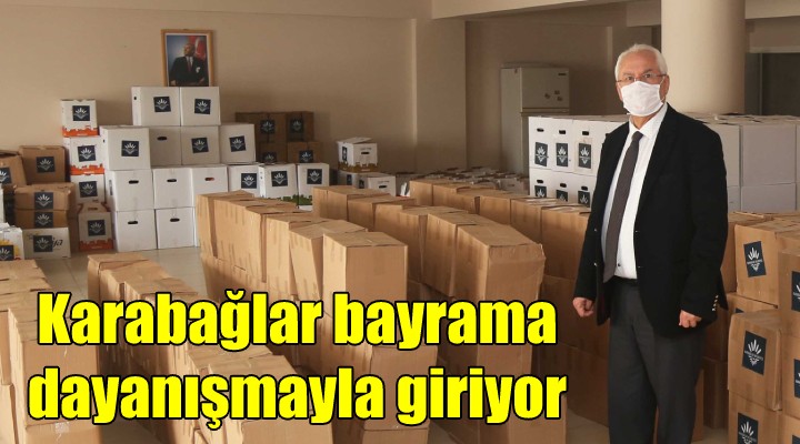 Karabağlar bayrama dayanışmayla giriyor