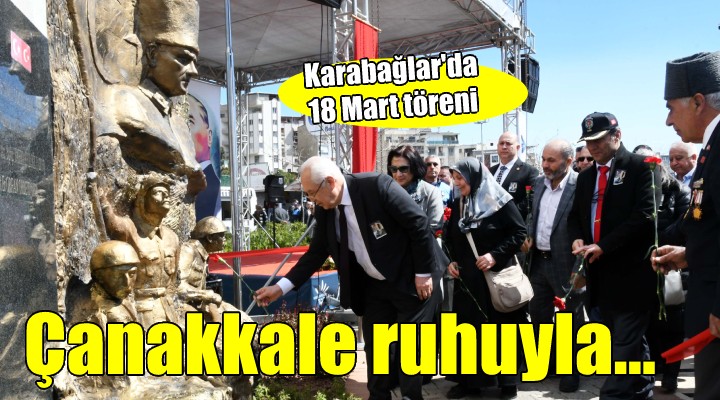 Karabağlar da 18 Mart töreni...