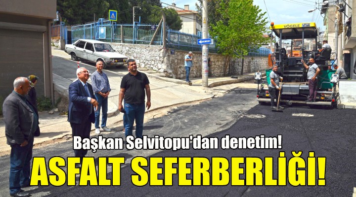 Karabağlar da asfalt seferberliği!