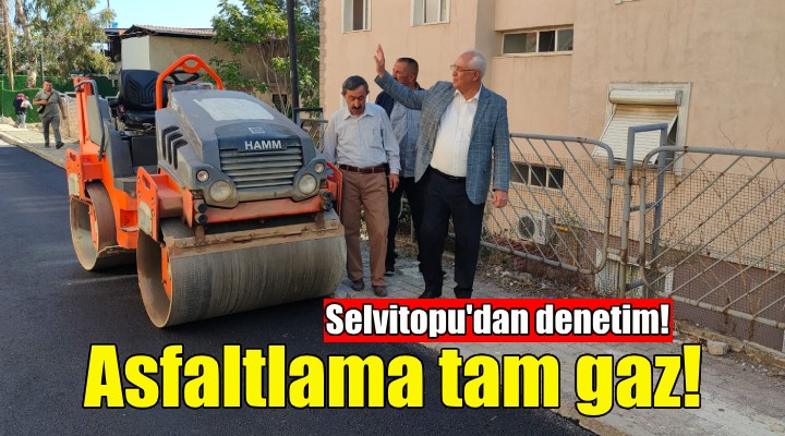 Karabağlar da asfaltlama tam gaz!