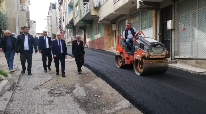 Karabağlar da asfaltlama tam gaz!