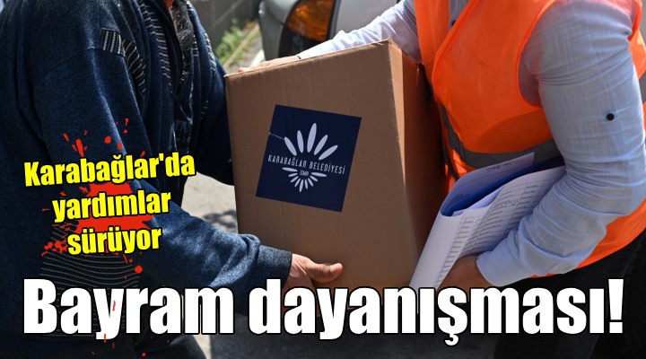 Karabağlar da bayram dayanışması