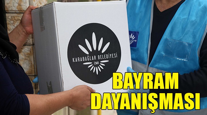 Karabağlar da bayram dayanışması