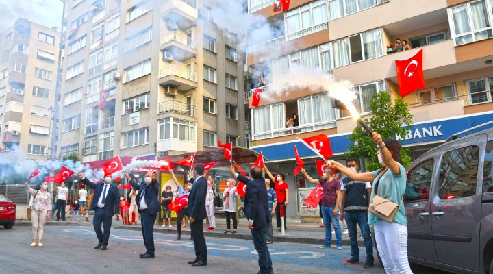 Karabağlar da büyük coşku