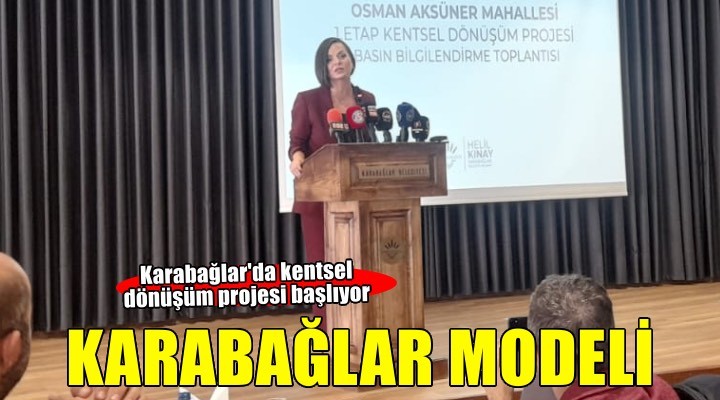 Karabağlar da kentsel dönüşüm projesi başladı..