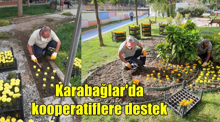 Karabağlar da kooperatiflere destek...