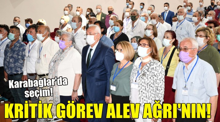 Karabağlar da kritik görev Alev Ağrı nın!