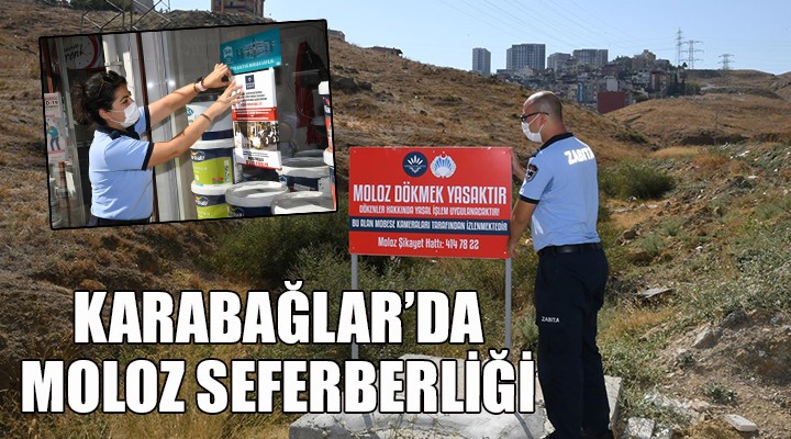 Karabağlar da moloz seferberliği!