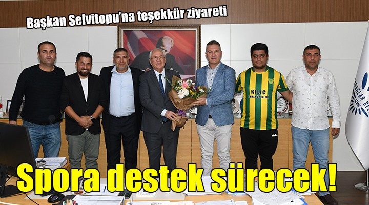 Karabağlar da spora destek sürecek