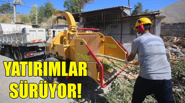 Karabağlar da yatırımlar sürüyor!