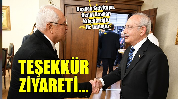 Karabağlar dan Kılıçdaroğlu na teşekkür ziyareti