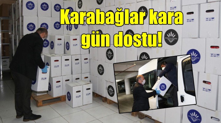 Karabağlar kara gün dostu!