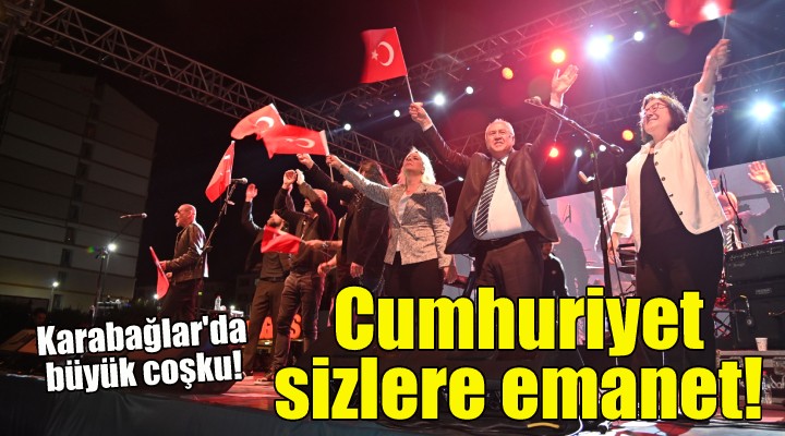 Karabağlar’da 19 Mayıs coşkusu!