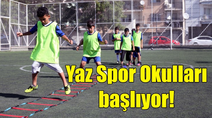 Karabağlar’da Yaz Spor Okulları başlıyor!