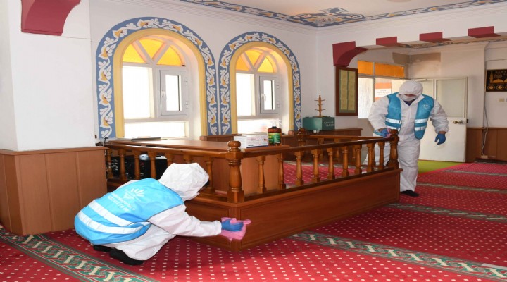 Karabağlar’da camiler Ramazan a hazır