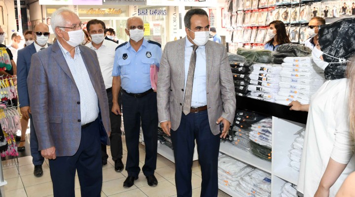 Karabağlar’da koronavirüs denetimi