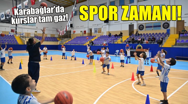 Karabağlar’da spor zamanı!