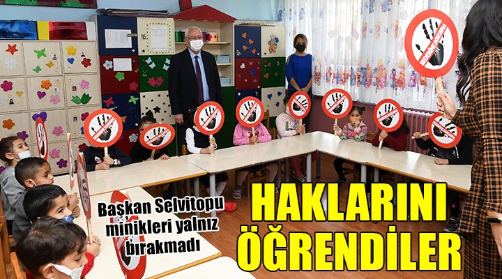 Karabağlarlı çocuklar haklarını öğrendi