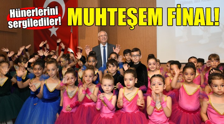 Karabağlarlı kursiyerlerden muhteşem final!