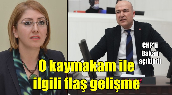 Karaburun Kaymakamı haberleri ile ilgili flaş gelişme...