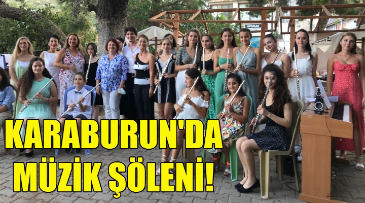 Karaburun da müzik şöleni!