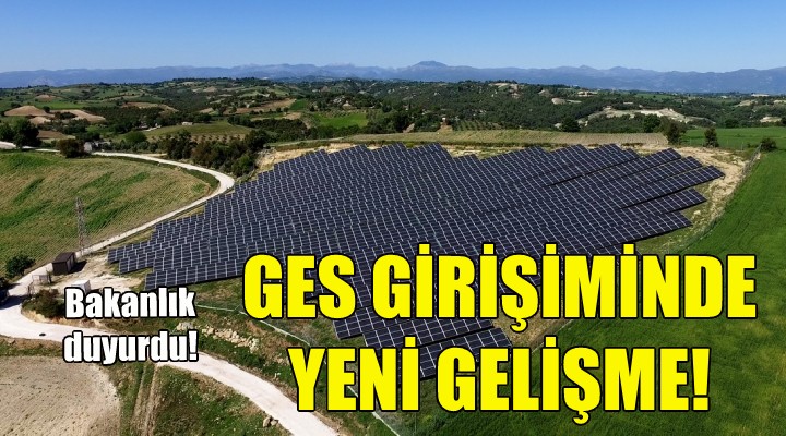 Karaburun daki GES girişiminde yeni gelişme!