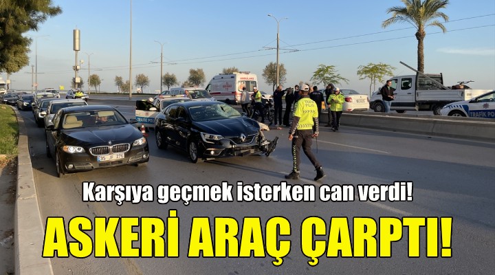 Karşıya geçmek isterken canından oldu!