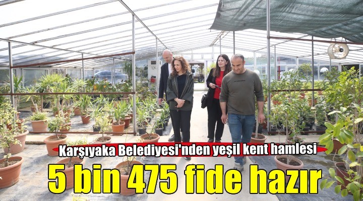 Karşıyaka Belediyesi üretiyor, parklar çiçek açıyor
