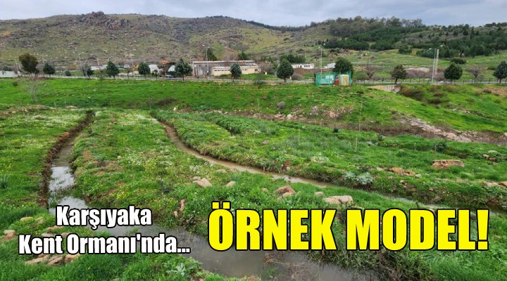 Karşıyaka Kent Ormanı nda örnek uygulama!