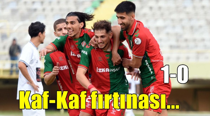 Karşıyaka Nazilli'yi tek golle geçti