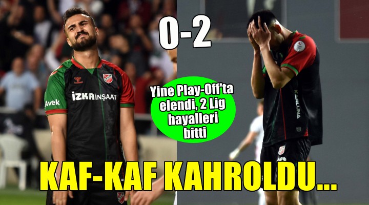 Karşıyaka Play-Off'ta elendi