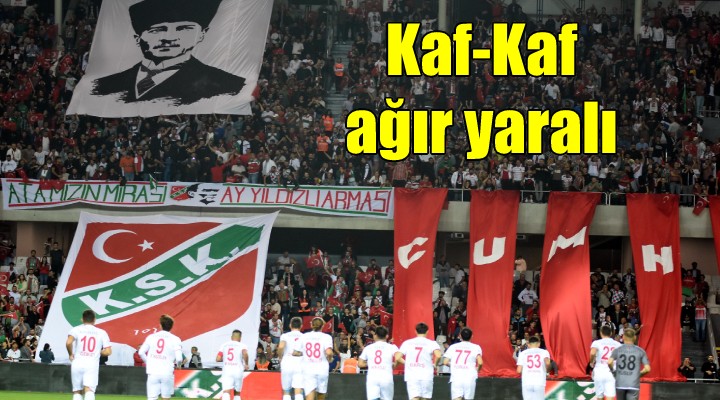 Karşıyaka ağır yaralı