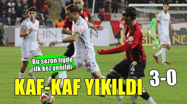 Karşıyaka bu sezon ilk kez yenildi