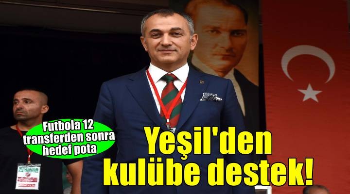 Karşıyaka da Azat Yeşil in güveni tam