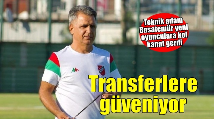 Karşıyaka da Basatemür yeni transferlere güveniyor