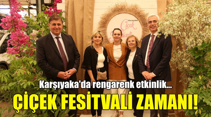 Karşıyaka da Çiçek Festivali zamanı!