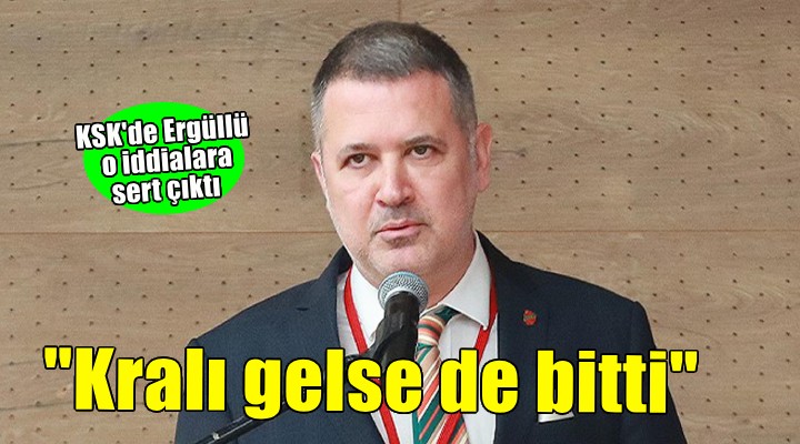 Karşıyaka'da Ergüllü sert çıktı, Tusder birleştiricilik mesajı verdi