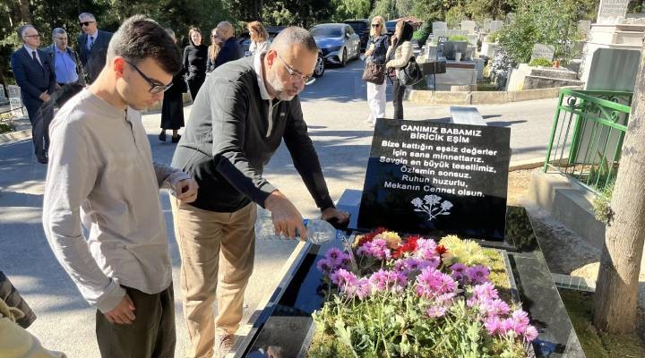 Karşıyaka da Gökhan Şensan unutulmadı