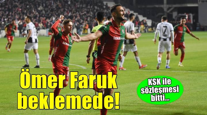 Karşıyaka da Ömer Faruk beklemede