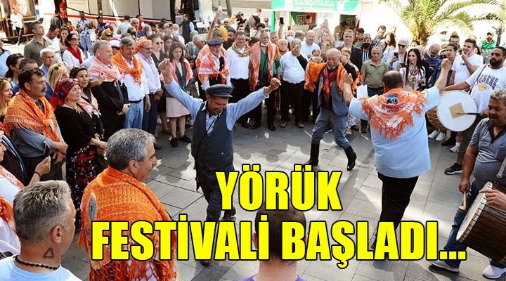 Karşıyaka da  Yörük Festivali  başladı...