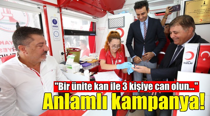 Karşıyaka da anlamlı kampanya!