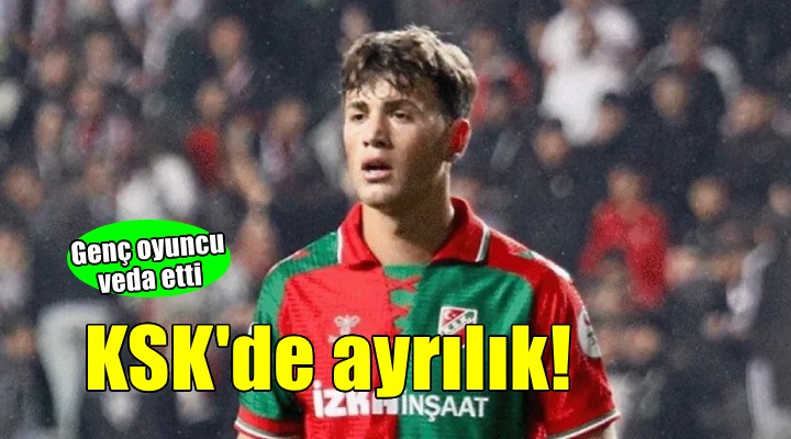 Karşıyaka'da bir ayrılık daha