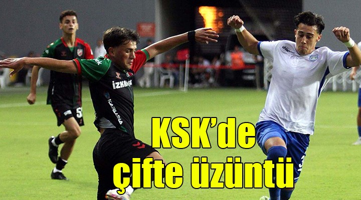 Karşıyaka'da çifte üzüntü
