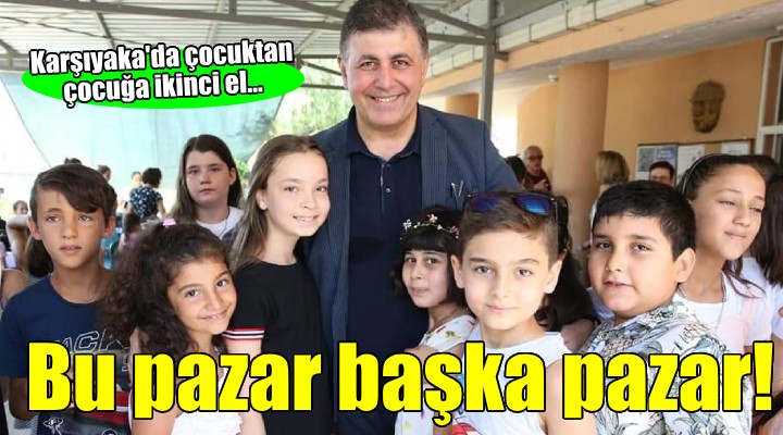 Karşıyaka da çocuklar için 2. el pazarı...